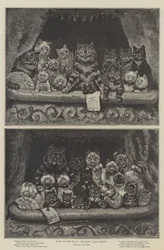 Puss at the Play, Tragedy and Comedy